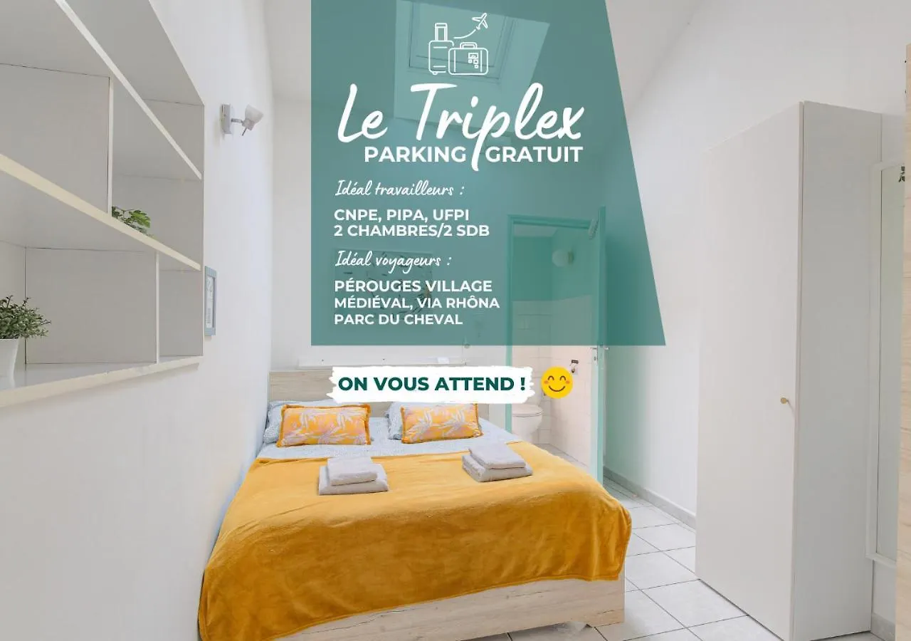 Le Triplex, 2 Chambres, 2 Salles De Bain Lagnieu 0*,  France